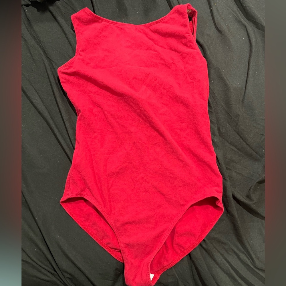 Red Theatrical XL Leotard